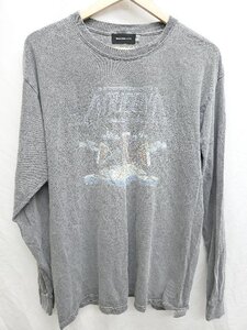 ◇ GOOD ROCK?SPEED QUEEN 長袖 Tシャツ カットソー サイズL ダークグレー系 メンズ P