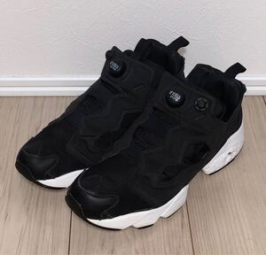 良品 REEBOK INSTA PUMP FURY OG US10.5 28.5cm V65750 リーボック インスタ ポンプフューリー ブラック ホワイト 黒 白 INSTAPUMP