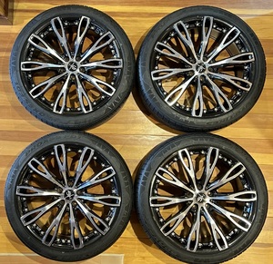  ■30系アルファードに WORK urbanzone FIORITA アバンツォーネ フィオリータ 20インチ TOYO　PROXES FD1 245/40R20 4本セット