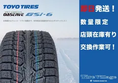 【新品】TOYO OBSERVE GSi-6 GSI6 225/55R18 98H 18インチ スタッドレス 4本 23年製 デリカD5 エクストレイル等　(VVT223)