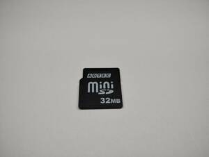 32MB　メガバイト　ADTEC　miniSDカード　メモリーカード　ミニSDカード