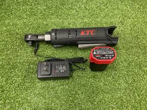 【中古品】KTC 9.5SQ コードレスラチェットレンチ JRE310　IT9S2172QN4G