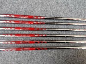 N.S.PRO MODUS3 モーダス3 TOUR120 (S) #5-PW 6本セット アイアン用 スチールシャフト グリップ付き