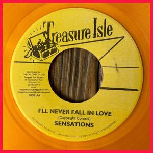 ★試聴！レア！極美盤！1968/Treasure Isle Classics！黄盤！【The Sensations - I