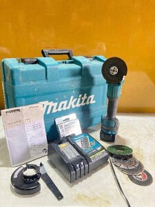 【1円スタート！】makita マキタ 充電式 GA403DN ディスクグラインダ ディスクグラインダー 動作良好