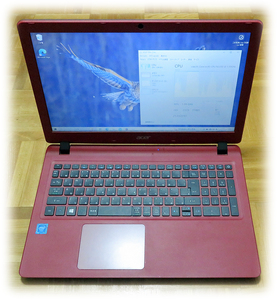 □　ACER□Aspire ES1-533-N14D/R♪Win10Home/Celeron//15.6/5000GB/4GB/Webカメラ/ACアダプタ付　■