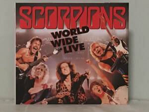 SCORPIONS スコーピオンズ / WORLD WIDE LIVE　　　ドイツ盤CD + DVD 2枚組