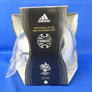 佐S8623【未使用/ボール未開封】2006FIFA WORLD CUP 公式球 Teamgeist AS5800 adidas アディダス　ドイツ