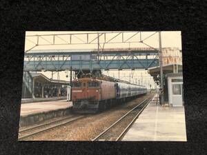 【昔の鉄道写真】EF7811/昭和63年/赤湯にて■Z63-18