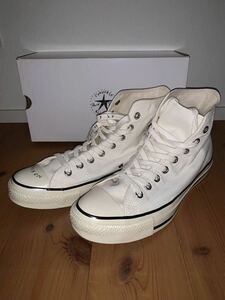 CONVERSE ALL STAR US YU NAGABA HI ナガバ US originator ハイカット オフホワイト US9 27.5cm メンズ コンバース レア 希少