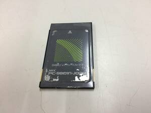 中古品 NEC PC-9801N-J02R B4680インタ－フェースカードT PCカードスロット用(Type-2) 現状品①