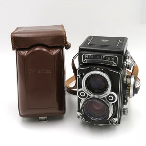 1円〜 ROLLEIFLEX ローライフレックス Xenotar 1:2.8/80 二眼レフカメラ ケース付 動作未確認 y274-2687987【Y商品】