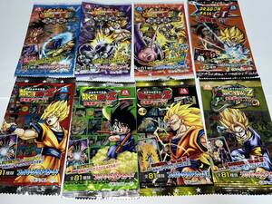 【激レア】ドラゴンボールZ ●森永ウエハース総集編 激闘編 コレクター向け ☆8種　 （パッケージ）空袋　2004年～