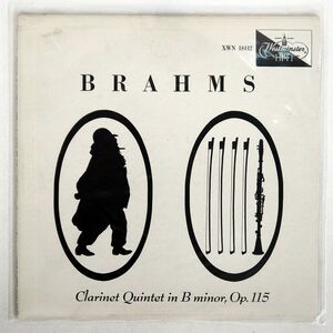 米 LEOPOLD WLACH/BRAHMS : クラリネット五重奏/WESTMINSTER XWN18442 LP