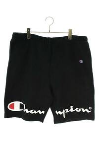 シュプリーム チャンピオン ハーフパンツ Champion Sweatshort サイズ:XL ロゴプリントスウェットハーフパンツ 中古 BS55