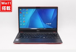 中古 フルHD タッチ 13.3型 Fujitsu LIFEBOOK U938S Windows11 七世代 i5-7200U 8GB 256GB-SSD カメラ 無線 Office付 管:0949w