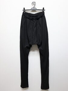 SALE30%OFF/JULIUS・ユリウス/COTTON SWEAT TROUSERS5/BLACK・3