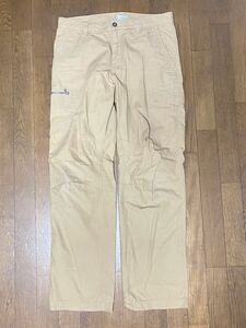 Columbia コロンビア コットン カーゴパンツ 34 ベージュ