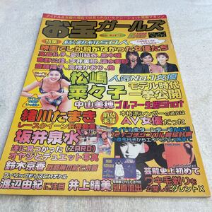 お宝ガールズ 1998年5月号 松嶋菜々子 坂井泉水 今井美樹 鈴木京香 他