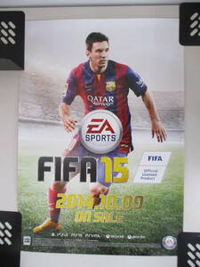 A天 EASPORTS FIFA15 ポスター B2サイズ レア 希少