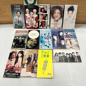 シングル CD ディスク綺麗 昭和レトロ ダンゴ 松田聖子 ドリカム TRUELOVE 奇跡の地球 彼は友達 WANDS 森高千里 チェッカーズ 等 計14点