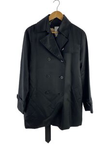 BURBERRY LONDON◆トレンチコート/40/ポリエステル/BLK/FR024-688-09//