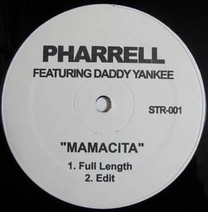 PHARRELL - featuring DADDY YANKEE - MAMACITA 12インチ (US / STR-001)