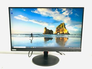 中古動作品　Lenovo ThinkVision S22e-19 21.5型ワイド液晶ディスプレイ