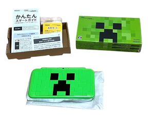 【動作確認済】 NEW ニンテンドー2DS LL 本体 マインクラフト クリーパーエディション