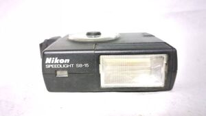 外観美品★NIKON ニコン SPEEDLIGHT SB-15 ストロボ フラッシュ カメラアクセサリー 現状品