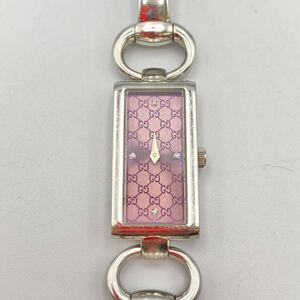 ◆【売り切り】GUCCI 腕時計 119 グッチ 11742848 トルナブォーニ GGインデックス 4Pダイヤモンド 2針