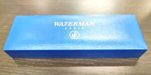 ＃269【中古現状品】【WATERMAN】ウォーターマン万年筆 ペン先EF刻印あり 専用ケース・インク付き【長期保管品】