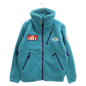 THE NORTH FACE ザノースフェイス TRANS Antarctica Fleece Jacket トランスアンタークティカフリースジャケット ロゴ刺繍 ブルー NA72235