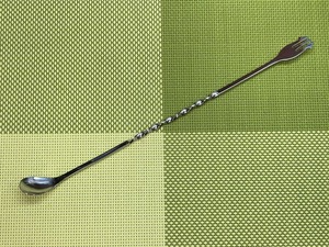 【即決】24.５cm YUKIWA製　バースプーン 日本製　ステンレス製