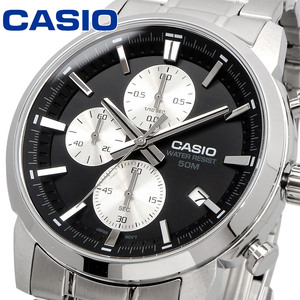 CASIO カシオ 腕時計 メンズ チープカシオ チプカシ 海外モデル クロノグラフ MTP-E510D-1A2V