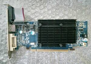 【中古パーツ】AMD HD 4550 グラフィックボード/ビデオカード PCI-E VGA/HDMI/DVI■K1060-1