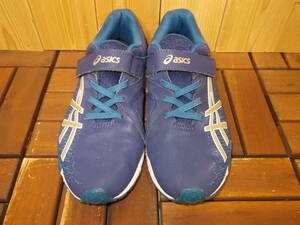 e139◆asics レーザービーム シューズ◆サイズ23.0 子供 1154A138 着用感は少なめ アシックス レーザービーム スニーカー スポーツ靴 5K