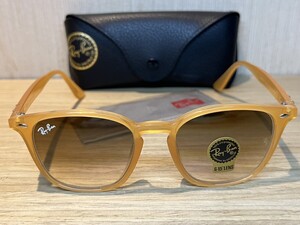 レイバン　 Ray-Ban　サングラス　オレンジ　ブラウン　未使用　2