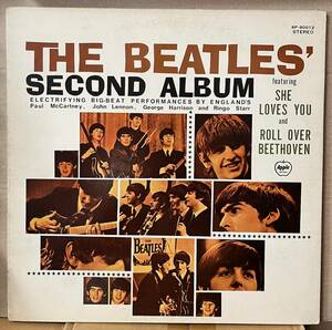 ザ・ビートルズ Beatles セカンド・アルバム Second Album LP Apple 赤盤 Red Wax AP80012