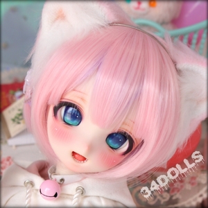 【34DOLLS】DDH-10 SW肌 カスタムヘッド＋デカールアイ3種類 MDD