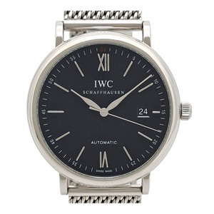 IWC ポートフィノ オートマティック デイト IW356506 自動巻き ステンレススティール メンズ IWC 中古 【時計】