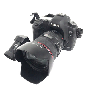 CANON EOS 5D Mark II EF 24-105mm 1:4 L IS USM デジタル一眼レフ デジタルカメラ QR125-307