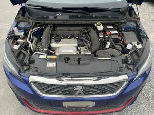 3-38 H28年 プジョー308 GTI 270 by PEUGEOT SPORT ミッション本体 5G05 1,600㏄ ターボ 6MT T95G05 実働品 ※エンジン補器類別