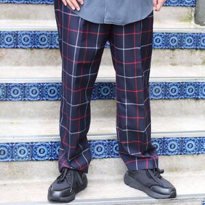 Burberrys CHECK PATTERNED WOOL SLACKS PANTS/バーバリーズチェック柄ウールスラックスパンツ