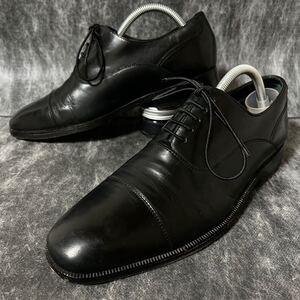 COLE HAAN コールハーン　 ストレートチップ　ビジネスシューズ　 革靴　 レザーシューズ　7 25cm相当 ブラック　※12