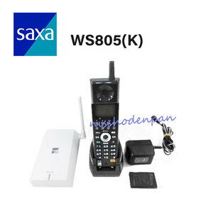 【中古】WS805(K) SAXA/サクサ PLATIAII Blue tooth コードレス電話機 【ビジネスホン 業務用 電話機 本体】