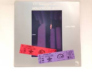 ◆1550◆LPレコード / CTI SUMMER JAZZ at the HOLLYWOOD BOWL LIVE TWO / 見開きジャケット / JAZZ ジャズ 洋楽