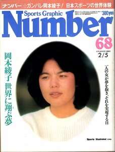 雑誌Sports Graphic Number 68(1983.2/5号)◆ゴルフ・岡本綾子 世界に跳ぶ夢/樋口久子/「世界の青木」を超えろ！/佐藤直子/ボブ・トスキ◆