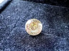 モアサナイト シャンパンカラー 1.0CT 6.5mm ロシアンカット ルース