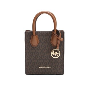 MICHAEL　KORS　マイケルコース　35T1GM9C0I　シグネチャー　2WAYミニバッグ　ショルダーバッグ　ハンドバッグ　ブラウン